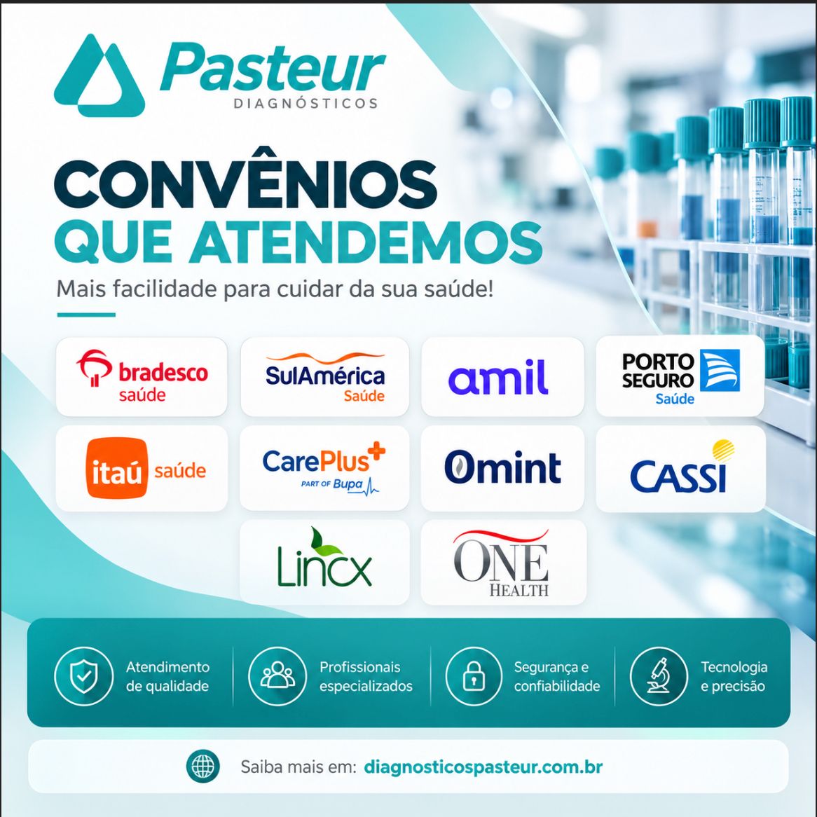 Convênios que atendemos